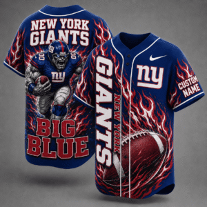 New York Giants Mascot Baseball Jerseys 2026 Version