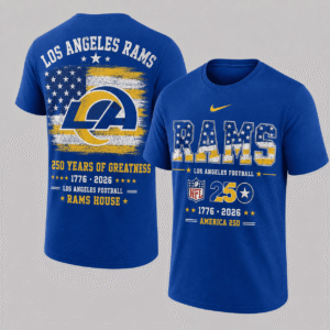 Los Angeles Rams 250 Years Of Freedom T-shirt