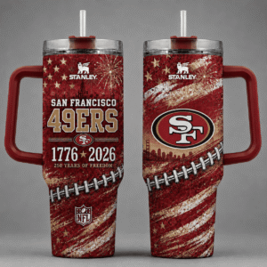 San Francisco 49ers 250 Years Of Freedom 40oz Tumbler