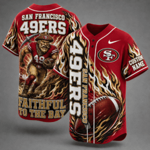 San Francisco 49ers Mascot Baseball Jerseys 2026 Version