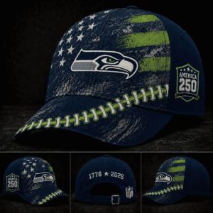 Seattle Seahawks 250 Years Of Freedom Football Cap