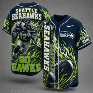 Seattle Seahawks Mascot Baseball Jerseys 2026 Version