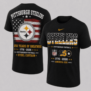 Pittsburgh Steelers 250 Years Of Freedom T-shirt