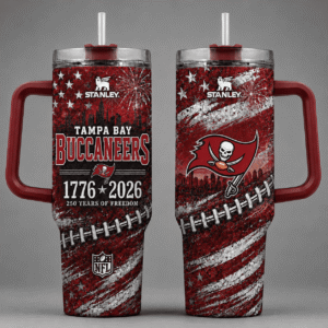 Tampa Bay Buccaneers 250 Years Of Freedom 40oz Tumbler