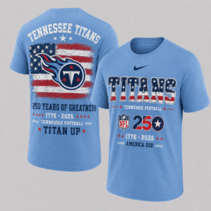 Tennessee Titans 250 Years Of Freedom T-shirt