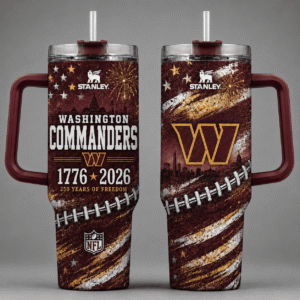 Washington Commanders 250 Years Of Freedom 40oz Tumbler