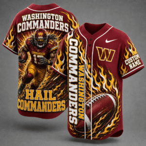 Washington Commanders Mascot Baseball Jerseys 2026 Version